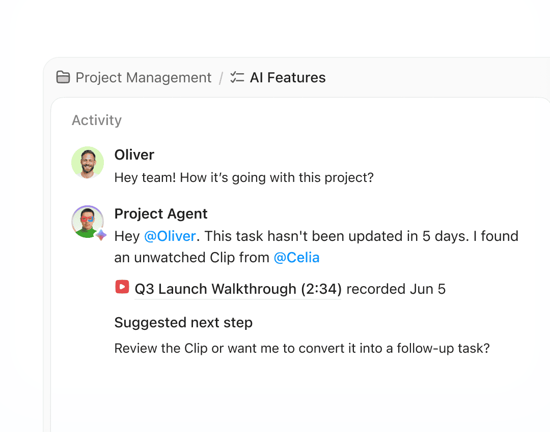 Clips — Super Agents keep recordings visible
