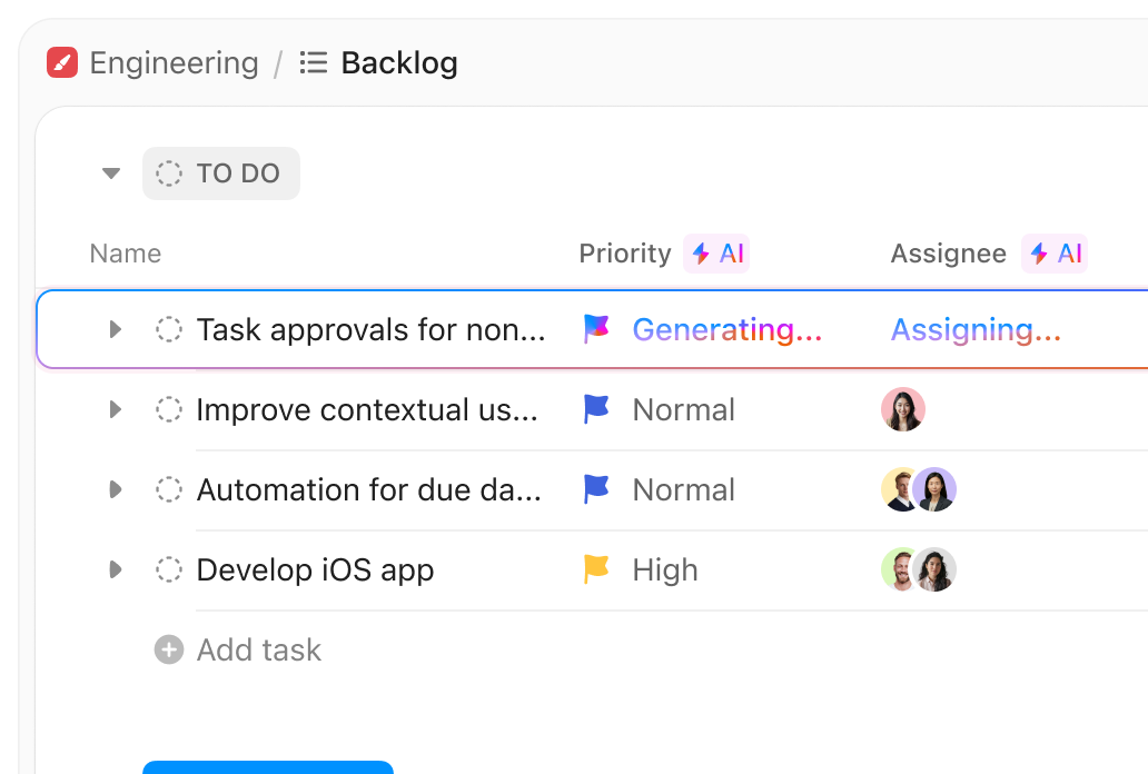 Agile Execution - Backlog