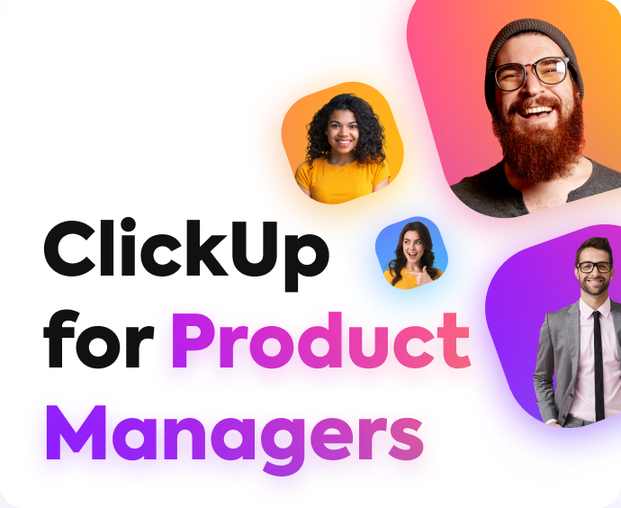 ClickUp For Product Managers 345x282