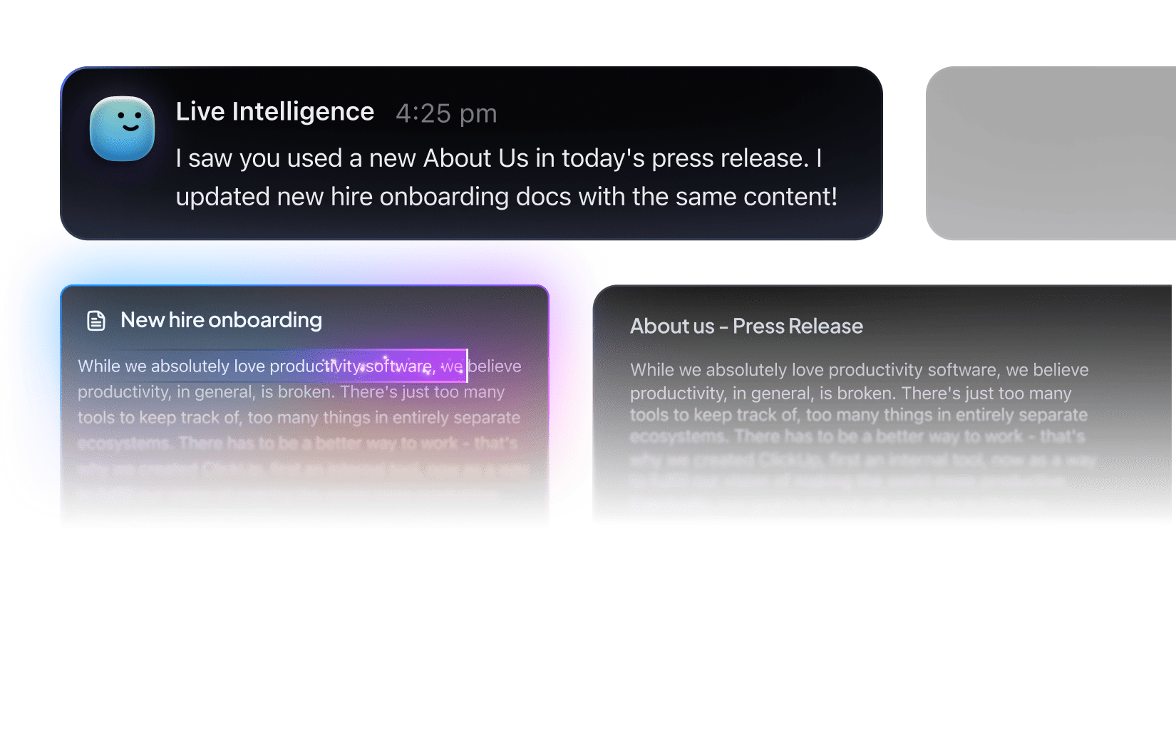 Live Intelligence Agent