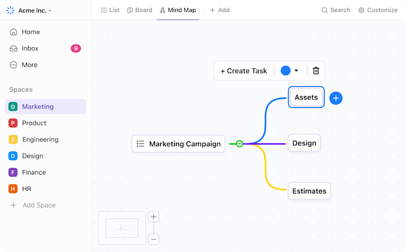 Mind Mapping Software | Map Your Ideas with ClickUp