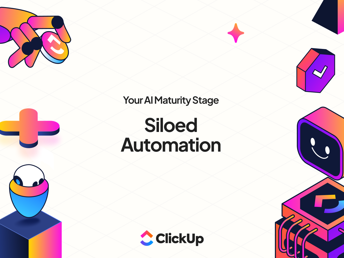 AI Maturity Result Graphic - Siloed Automation