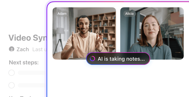 Easily review important topics and decisions