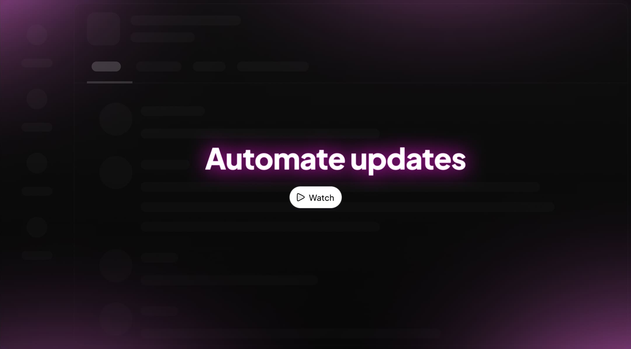 Automate Updates