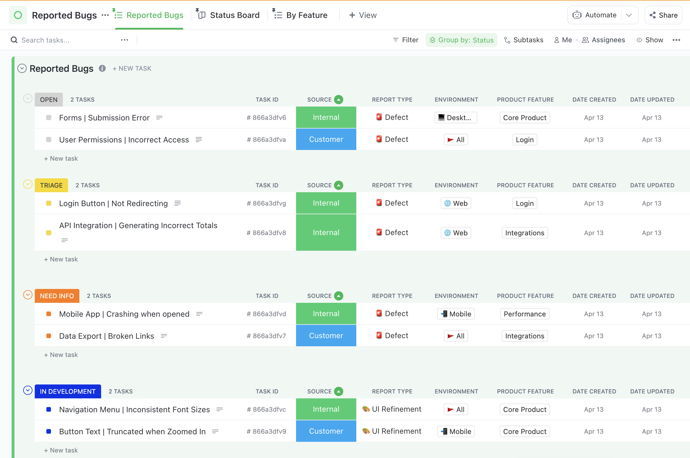 Software Development Template Guide | ClickUp™