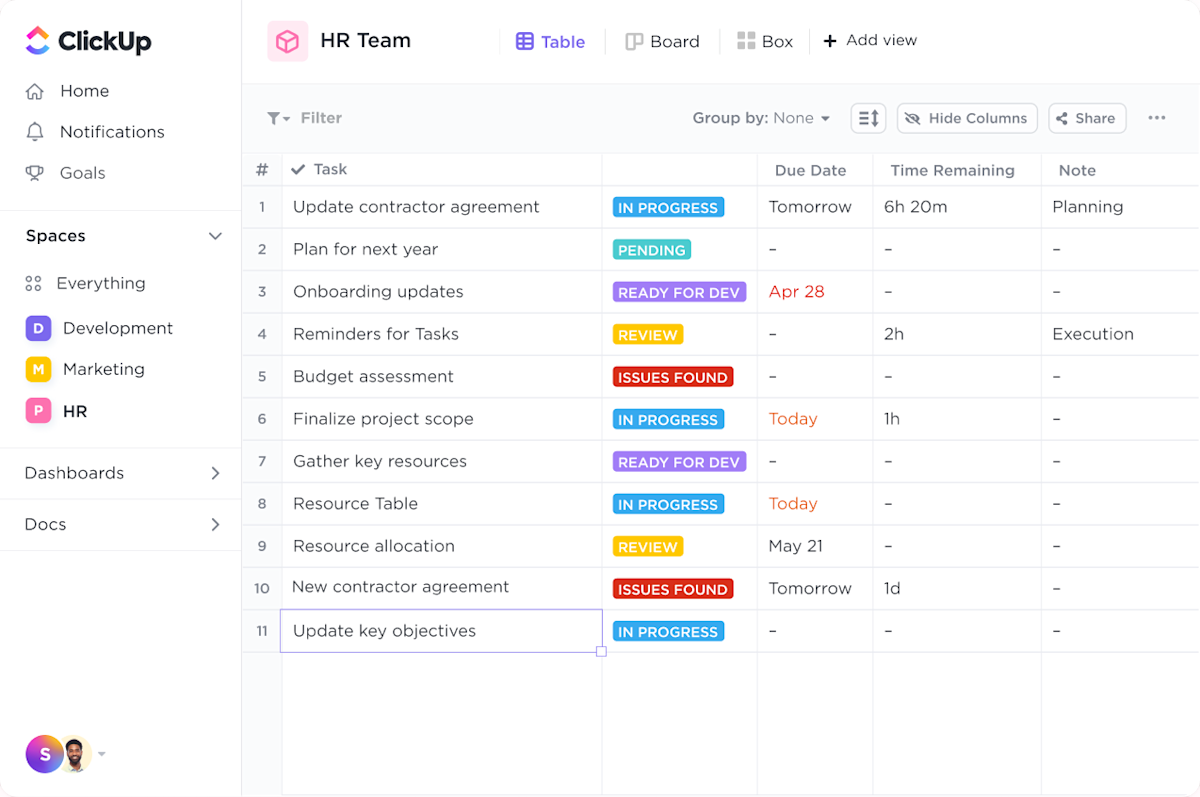 CRM Project Management Software by ClickUp™