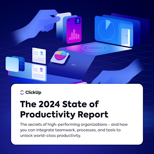 The 2024 State of Productivity Report Cover