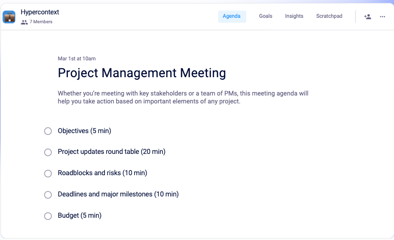 Project-management-meeting-template-5-topics-and-ideas- -Hypercontext