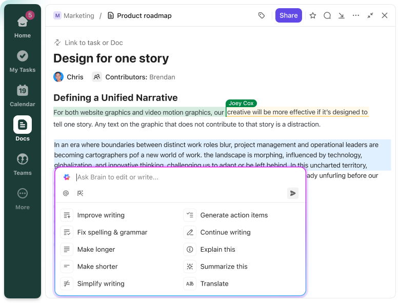 Marketing Docs v2