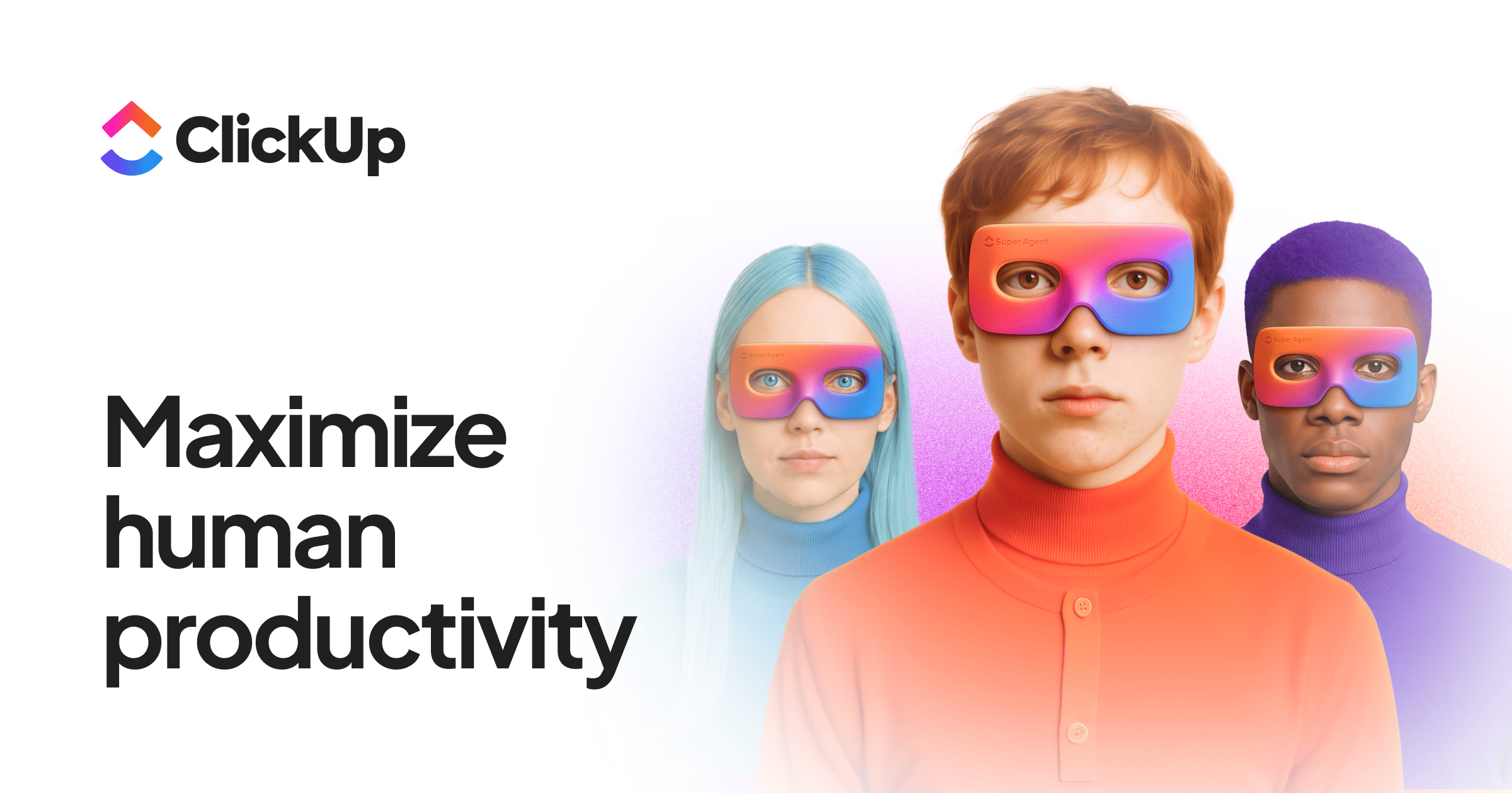 Super Agents by ClickUp logo