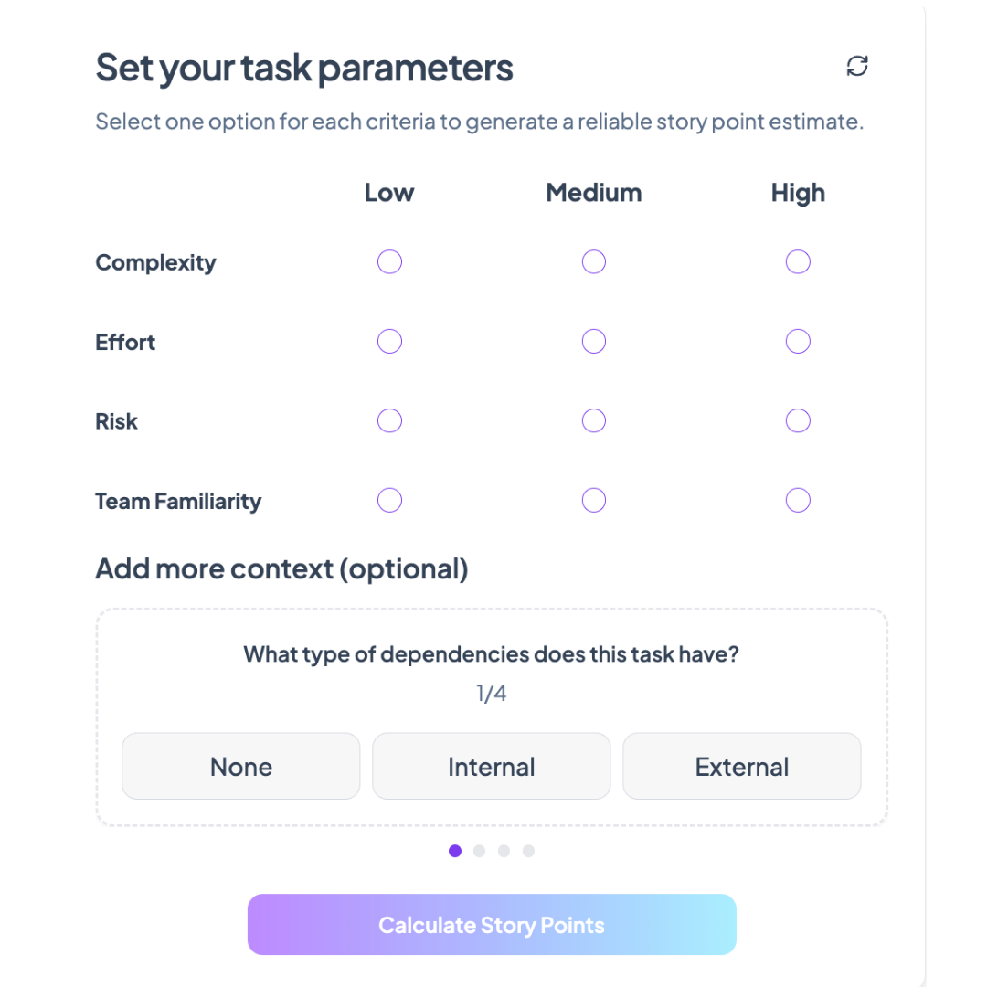 story-point-calculator
