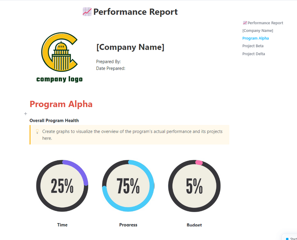 ClickUp-Performance-Report-Template