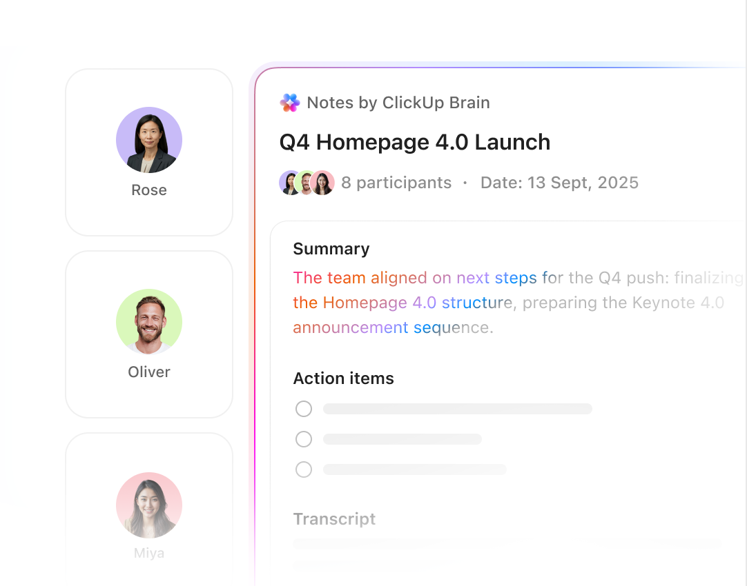 tasks - clickup brain