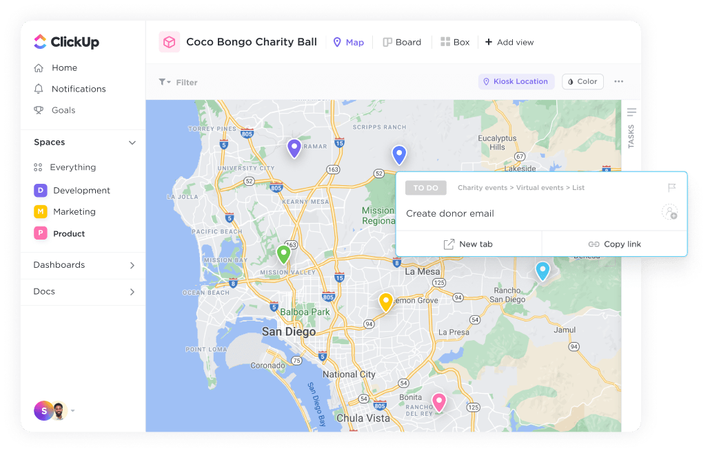 Customize Map View