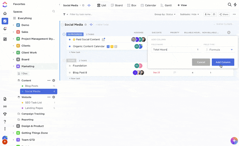 CRM Project Management Software by ClickUp™
