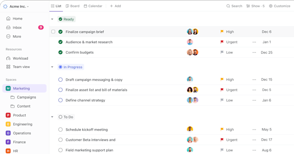 ClickUp™ | One app to replace them all