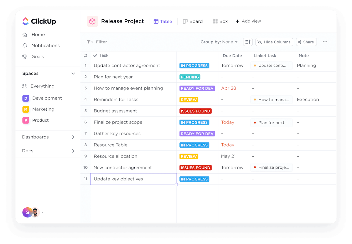 Accounting Project Management Software by ClickUp™