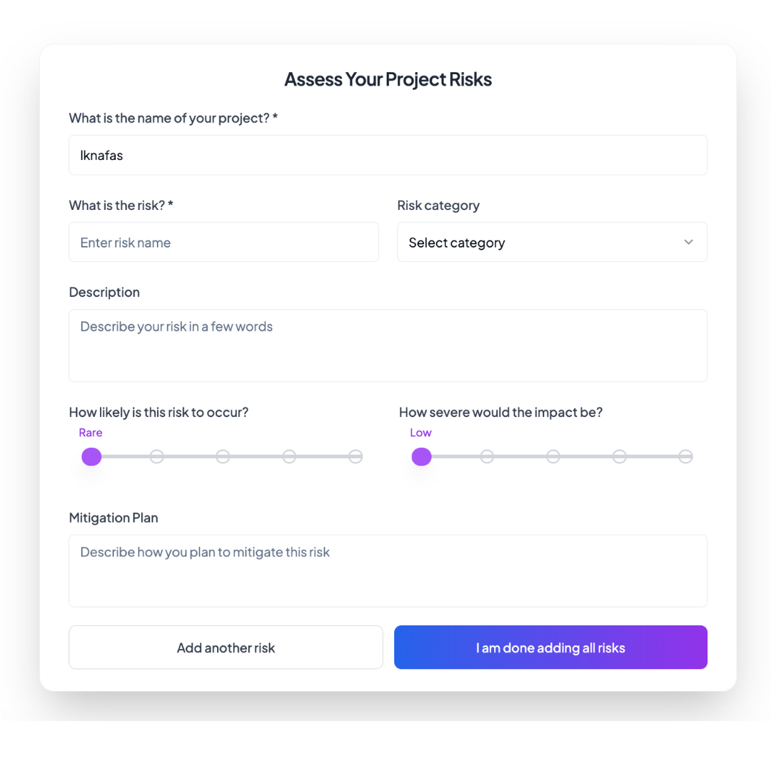 risk assessment calculator thumbnail