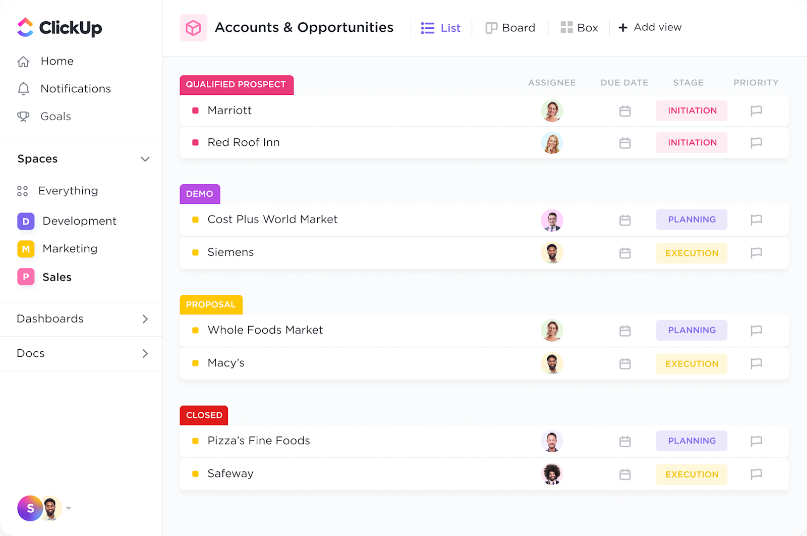 Crm software for order management