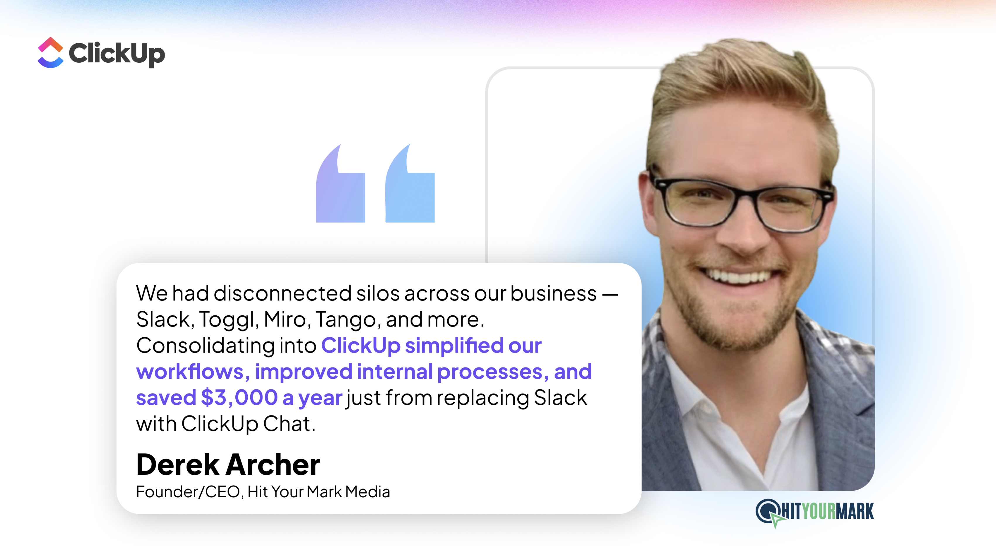 Derek Archer quote