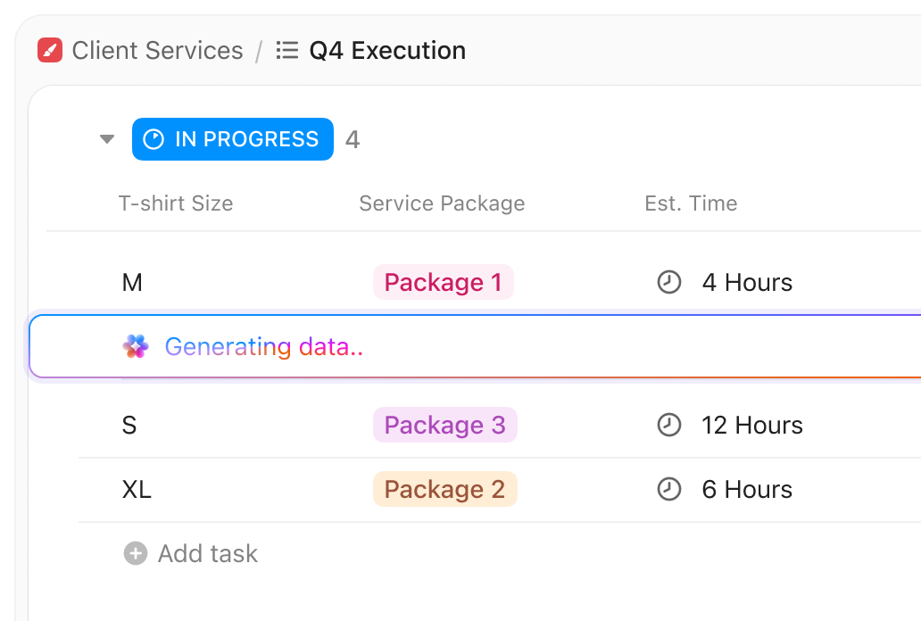 Client Services - Scoping Custom Fields