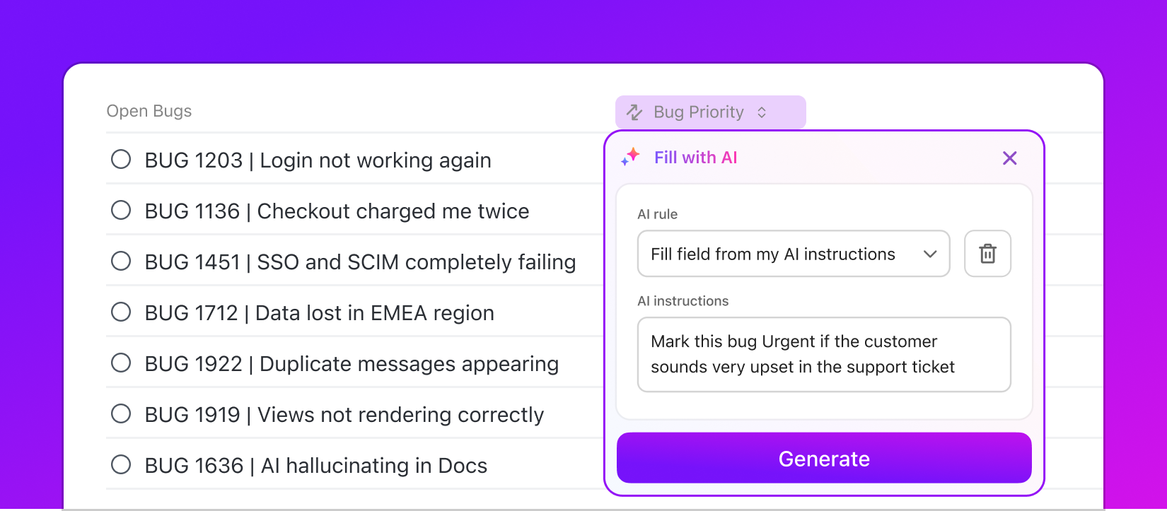 AI-powered updates and analysis