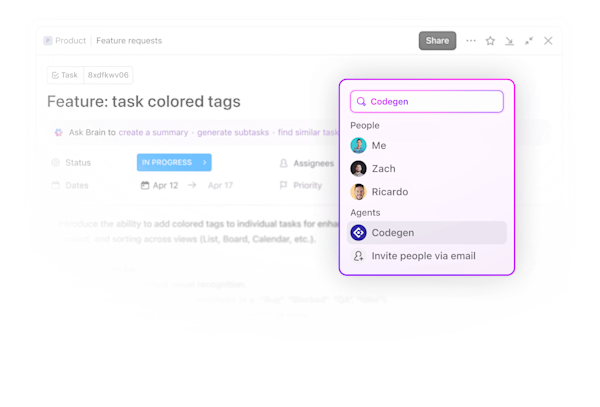 ClickUp Codegen Integration | Automate Workflows