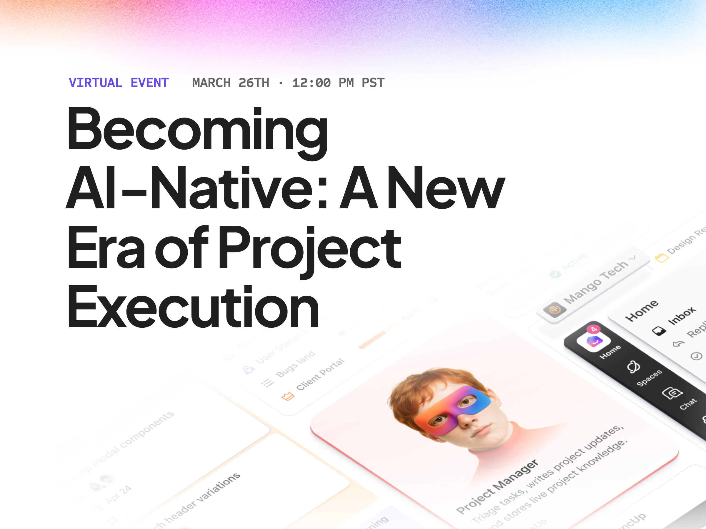 AI-Native Project Execution Webinar Card