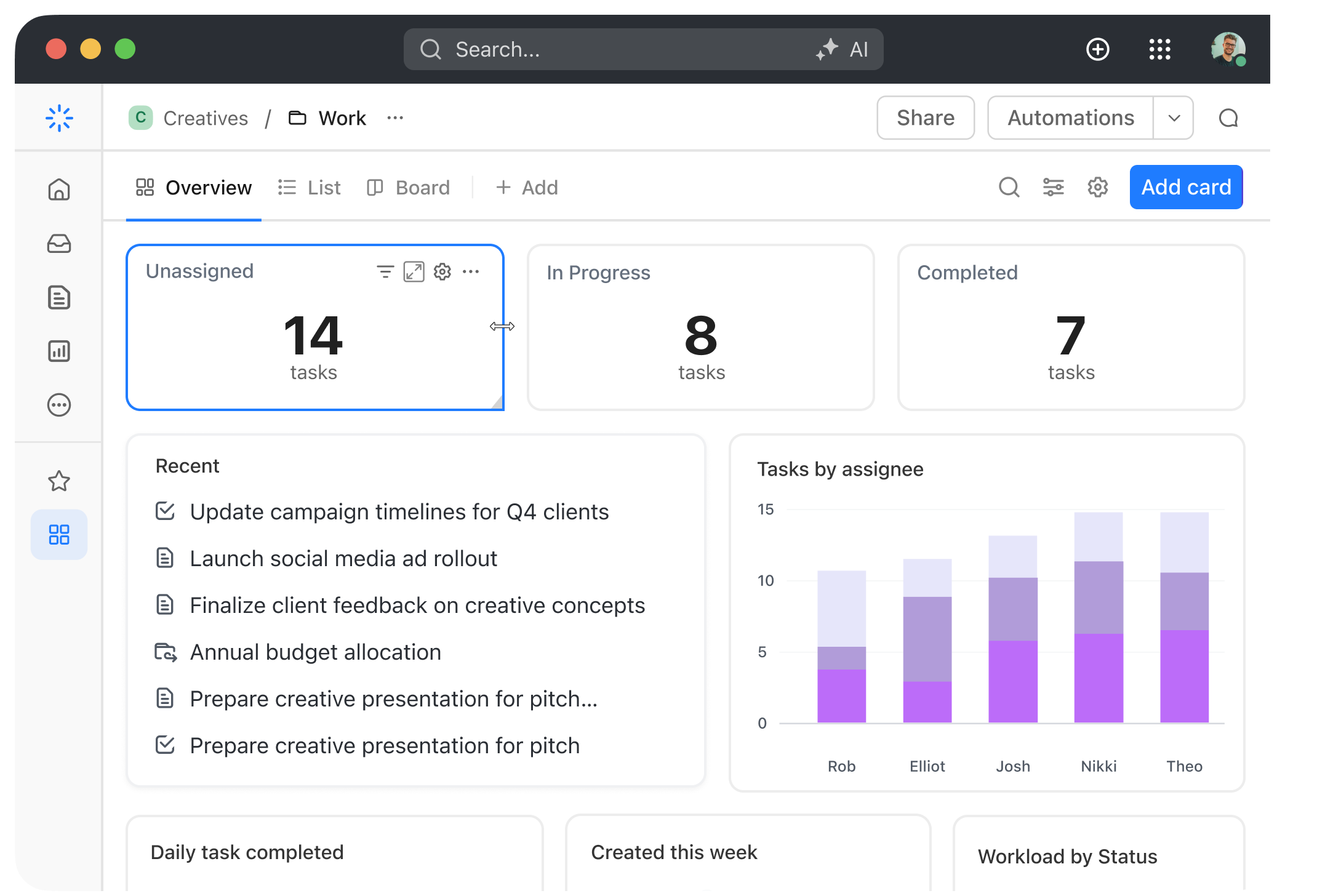Dashboard - Agencies no bg