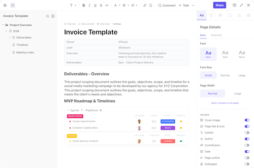 CRM Project Management Software by ClickUp™