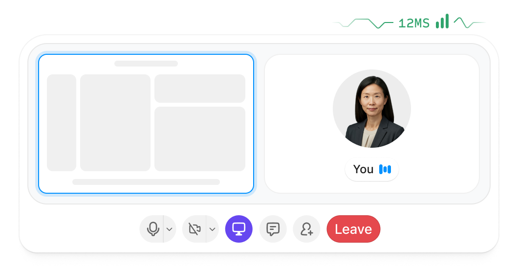 syncups Share your screen and communicate visually with zero lag