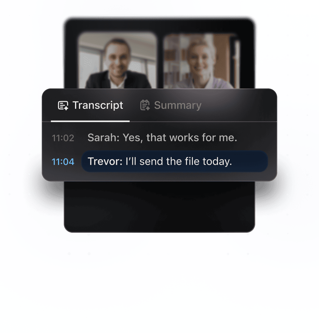 AI powered SyncUp meetings.