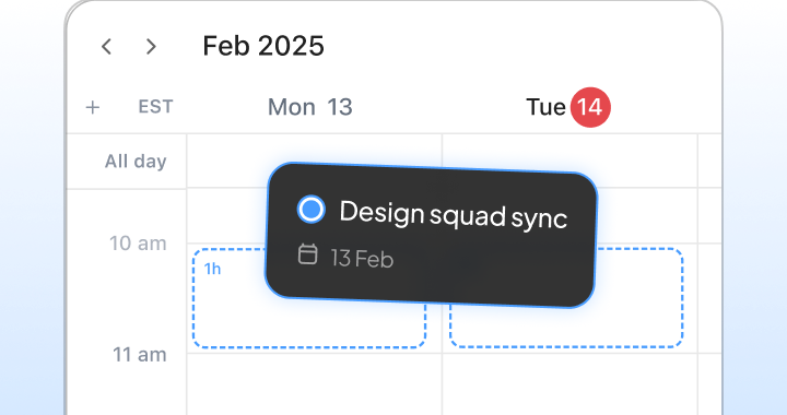 Smart Scheduling
