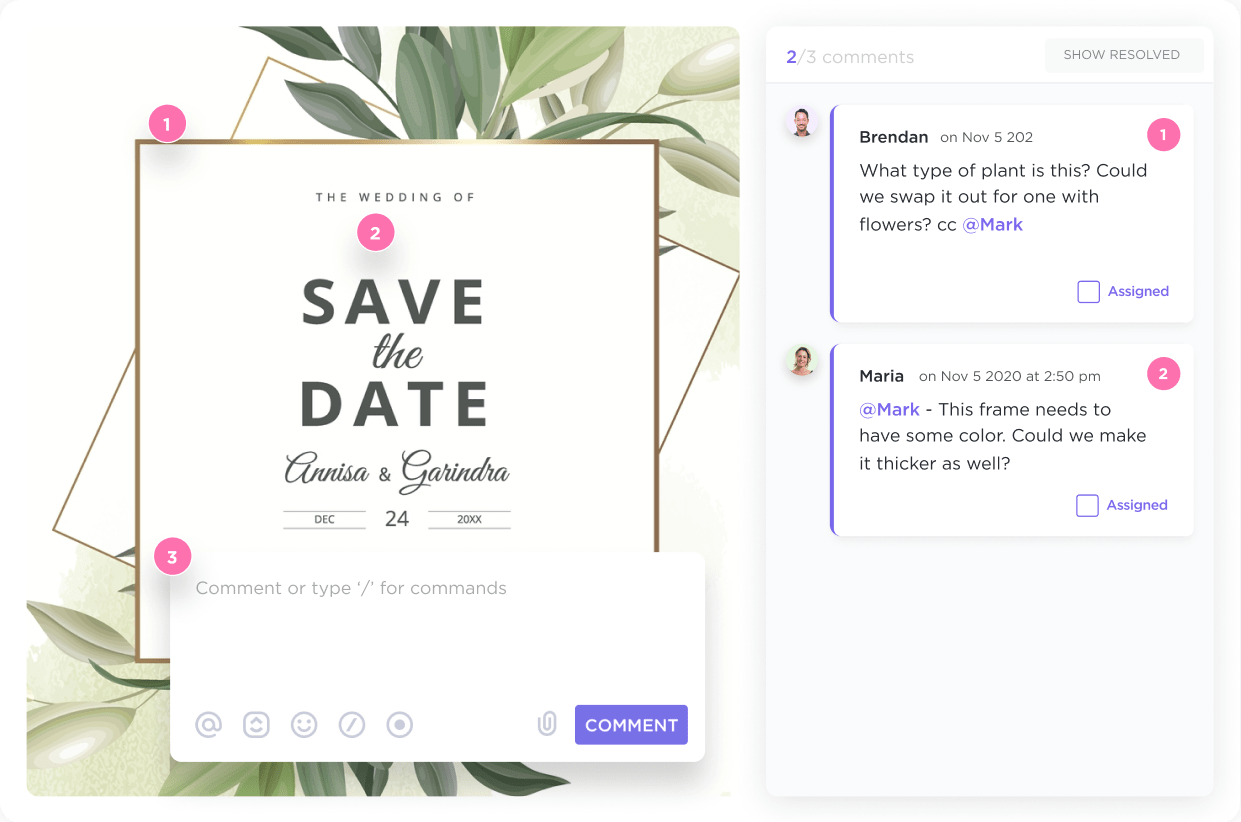 Proofing & mockups