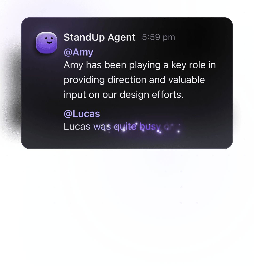 AI Stand-ups.