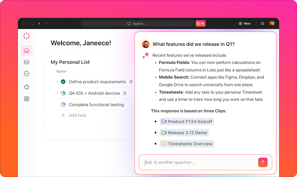 Clips: Screen Recording for Teams | ClickUp
