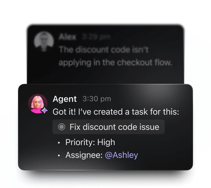 Autopilot agents interface