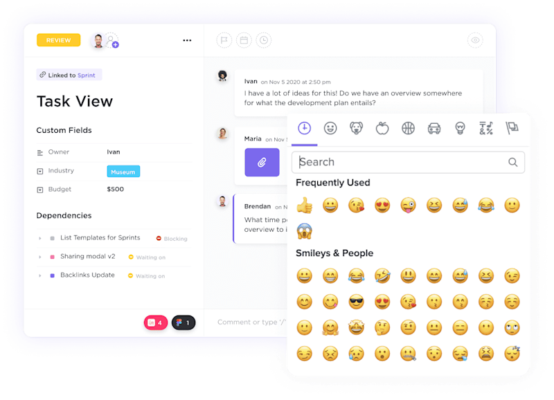 Click Comment ClickApps in ClickUp™