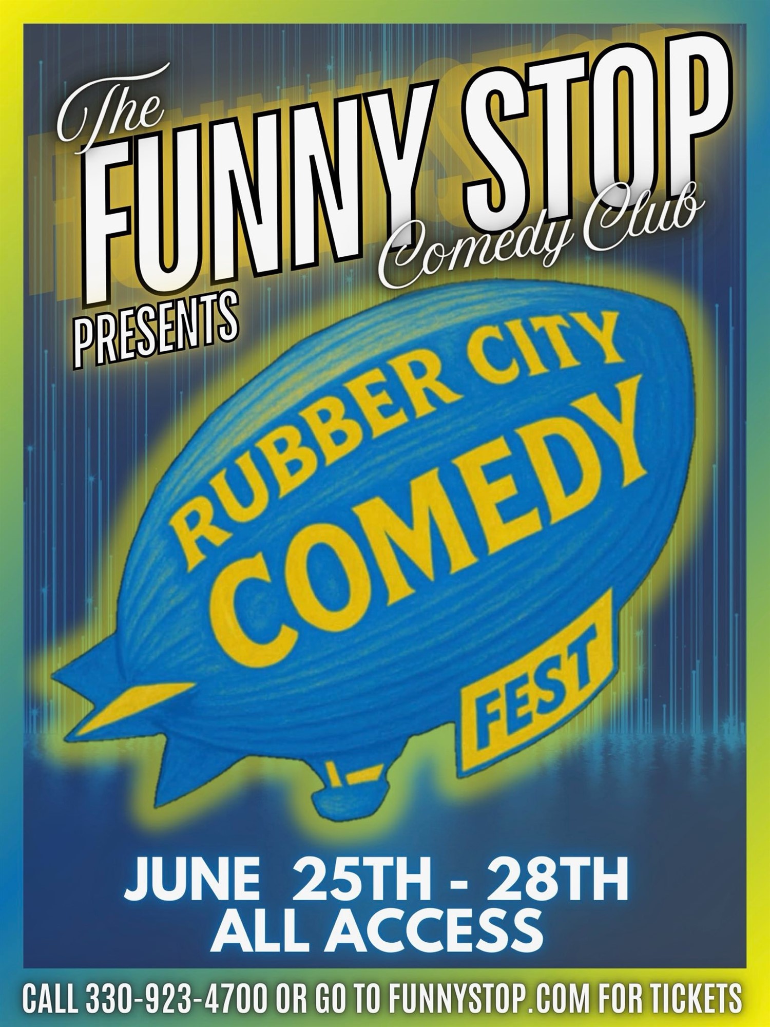 Rubber City Comedy Festival logo