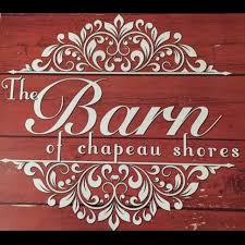 The Barn of Chapeau Shores Albert Lea MN logo