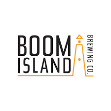 BOOM ISLAND BREWING COMPANY Logo