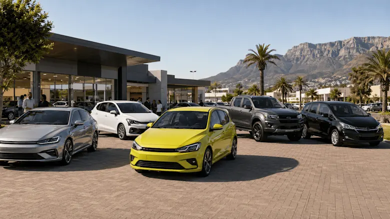 Top 5 cars in South Africa January 2025