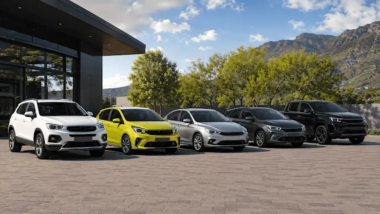 Top 5 car brands in South Africa October 2025