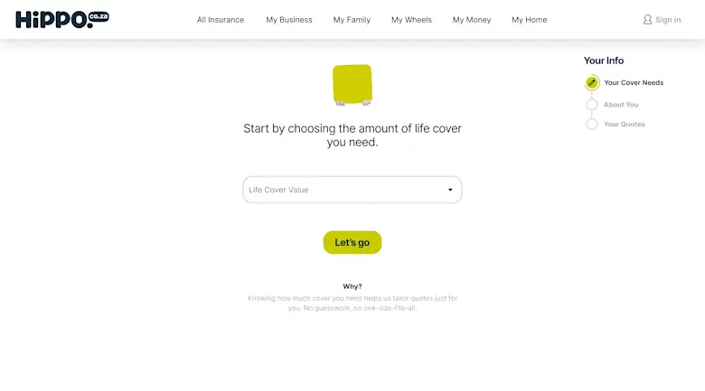 LIFE INSURANCE/Step 2