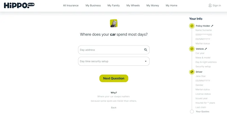 CAR INSURANCE/Step 8