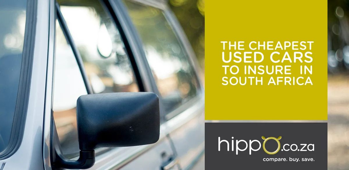 The cheapest used cars to insure in South Africa