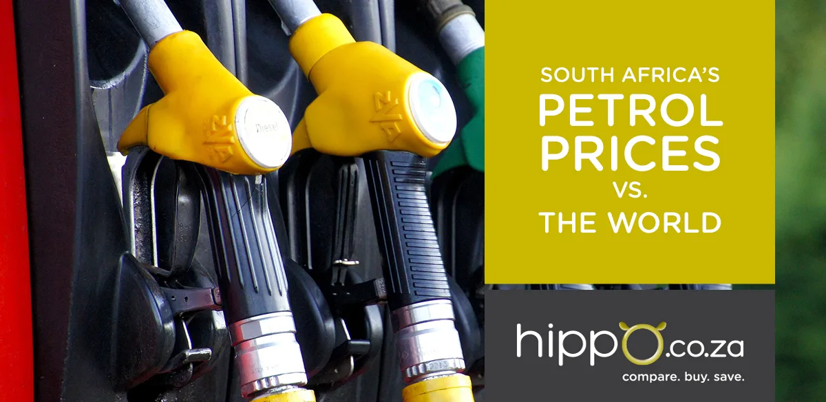 South Africa petrol prices vs the world