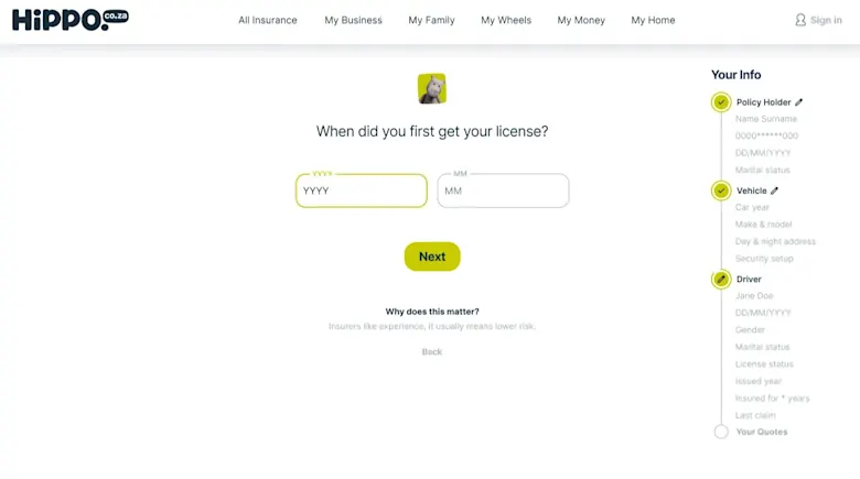 CAR INSURANCE/Step 11