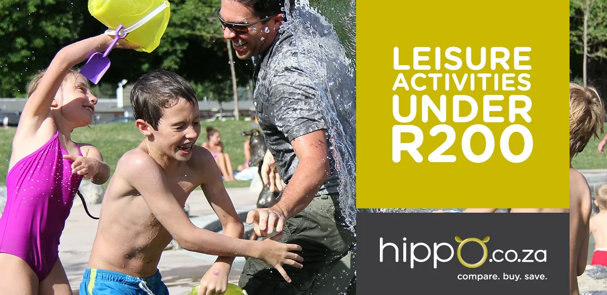Leisure activities under R200 in South Africa
