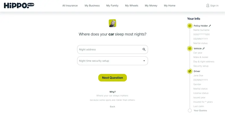CAR INSURANCE/Step 7